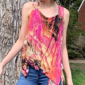 Rock & Republic multi-colored tank